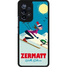 Coque Samsung Galaxy A53 5G - Zermatt Ski Downhill