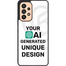 Samsung Galaxy A53 5G Case Hülle - Silikon schwarz 100% einzigartig erstellt dank Deiner Kreativität und künstlicher Intelligenz (KI)