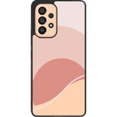 Samsung Galaxy A53 5G Case Hülle - Silikon schwarz Autumn 22 abstract sunrise