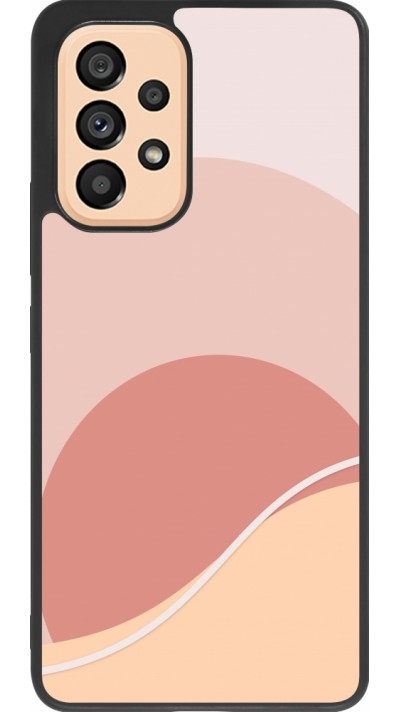 Samsung Galaxy A53 5G Case Hülle - Silikon schwarz Autumn 22 abstract sunrise