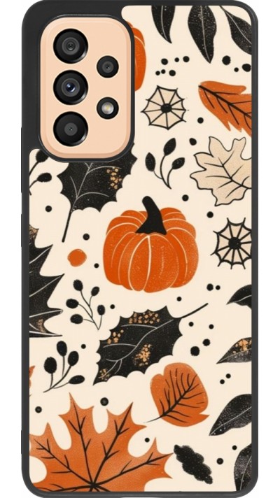 Samsung Galaxy A53 5G Case Hülle - Silikon schwarz Autumn 2024 nature