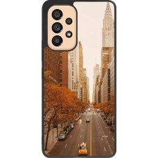 Samsung Galaxy A53 5G Case Hülle - Silikon schwarz Autumn 2024 New York city
