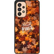 Coque Samsung Galaxy A53 5G - Silicone rigide noir Autumn 25 Autumn vibes