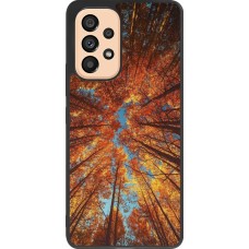 Samsung Galaxy A53 5G Case Hülle - Silikon schwarz Autumn 25 Trees