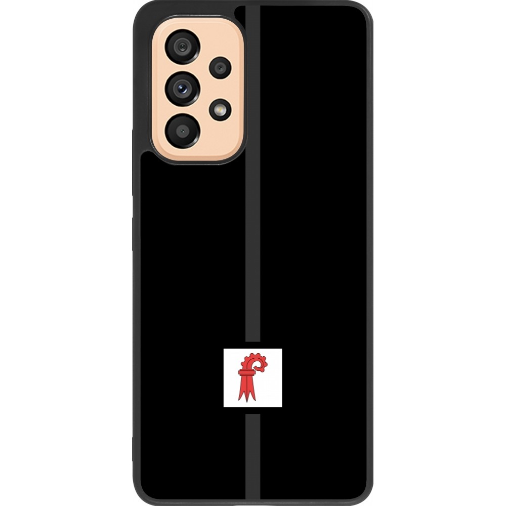 Samsung Galaxy A53 5G Case Hülle - Silikon schwarz Kanton BL schwarz
