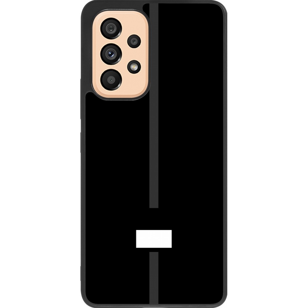 Samsung Galaxy A53 5G Case Hülle - Silikon schwarz Kanton FR schwarz