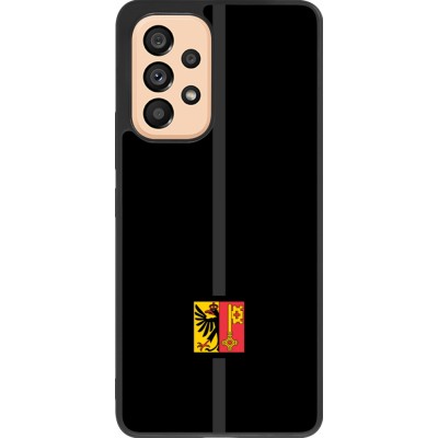 Samsung Galaxy A53 5G Case Hülle - Silikon schwarz Kanton GE schwarz
