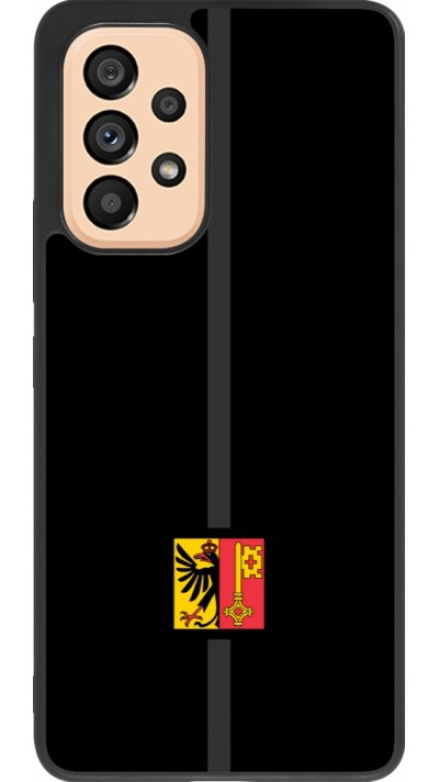 Samsung Galaxy A53 5G Case Hülle - Silikon schwarz Kanton GE schwarz