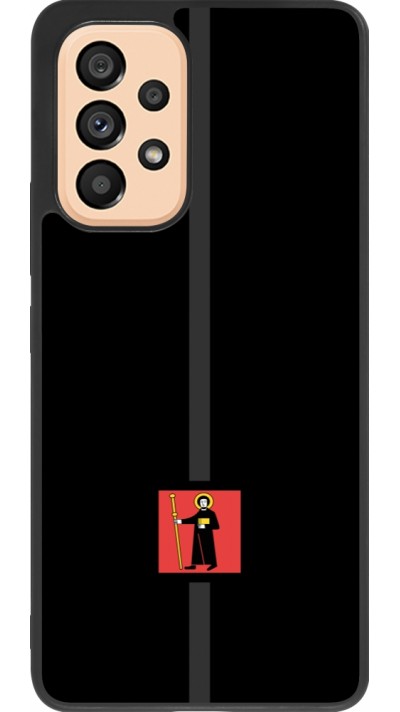 Samsung Galaxy A53 5G Case Hülle - Silikon schwarz Kanton GL schwarz