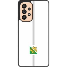 Samsung Galaxy A53 5G Case Hülle - Silikon schwarz Kanton TG weiss