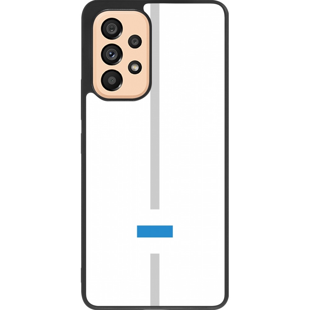 Samsung Galaxy A53 5G Case Hülle - Silikon schwarz Kanton ZG weiss