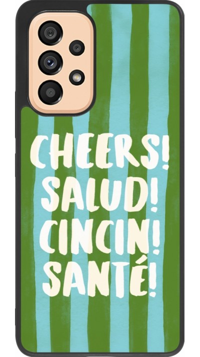 Coque Samsung Galaxy A53 5G - Silicone rigide noir Cheers 2026
