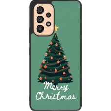 Coque Samsung Galaxy A53 5G - Silicone rigide noir Christmas 25 Xmas Tree