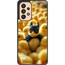 Coque Samsung Galaxy A53 5G - Silicone rigide noir Easter 2026 Chicken Batman