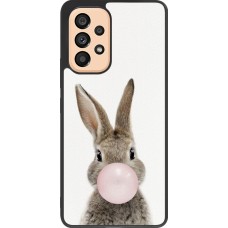 Samsung Galaxy A53 5G Case Hülle - Silikon schwarz Easter 2023 bubble gum bunny