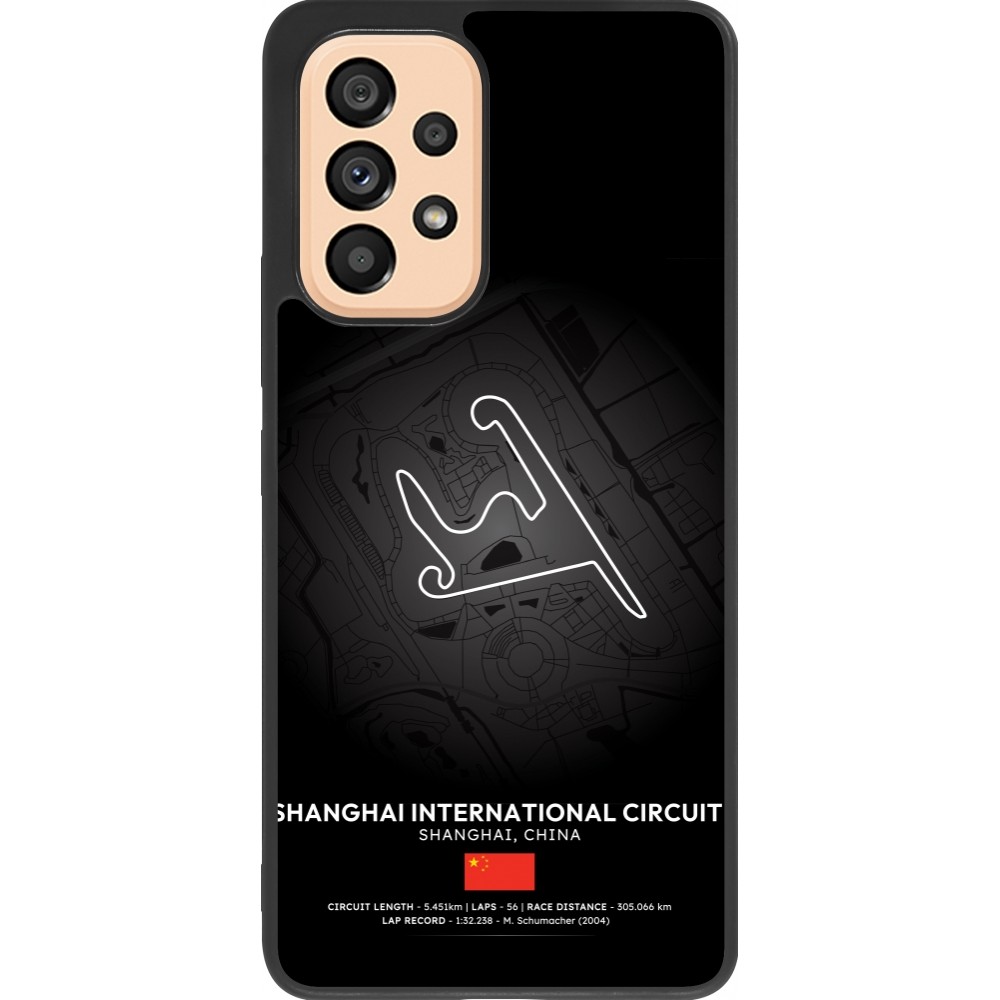 Samsung Galaxy A53 5G Case Hülle - Silikon schwarz F1 Track 2025 China