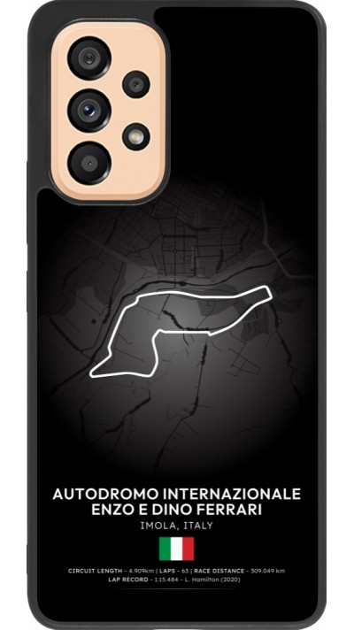 Samsung Galaxy A53 5G Case Hülle - Silikon schwarz F1 Track 2025 Emilia-Rogmana