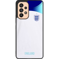 Samsung Galaxy A53 5G Case Hülle - Silikon schwarz England 2022 personalisierbares Fußballtrikot