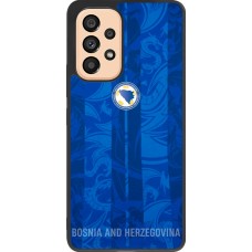 Coque Samsung Galaxy A53 5G - Silicone rigide noir Maillot de football Bosnie-Herzégovine 2026 personnalisable