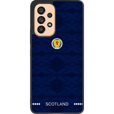 Coque Samsung Galaxy A53 5G - Silicone rigide noir Maillot de football Ecosse 2026 personnalisable