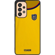 Samsung Galaxy A53 5G Case Hülle - Silikon schwarz Ecuador 2022 Fußballtrikot
