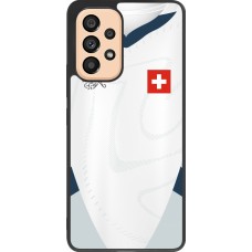Samsung Galaxy A53 5G Case Hülle - Silikon schwarz Schweiz Away personalisierbares Fussballtrikot