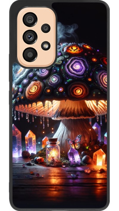 Samsung Galaxy A53 5G Case Hülle - Silikon schwarz Halloween Zaubertrank Magie