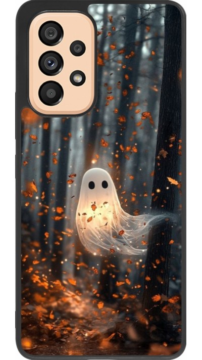 Samsung Galaxy A53 5G Case Hülle - Silikon schwarz Halloween 2025 Ghost in the forest