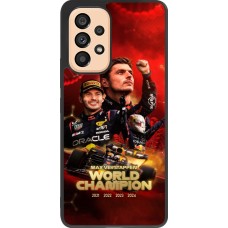 Samsung Galaxy A53 5G Case Hülle - Silikon schwarz Max Verstappen Champion 2023