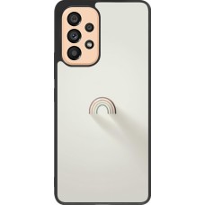 Coque Samsung Galaxy A53 5G - Silicone rigide noir Mini Rainbow Minimal