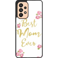 Coque Samsung Galaxy A53 5G - Silicone rigide noir Mom 2024 best Mom ever