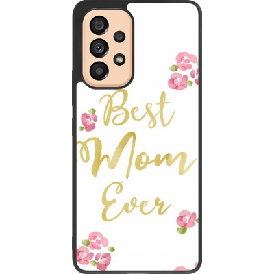 Samsung Galaxy A53 5G Case Hülle - Silikon schwarz Mom 2024 best Mom ever