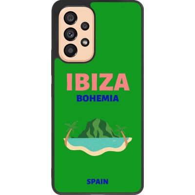 Coque Samsung Galaxy A53 5G - Silicone rigide noir Pop Summer Destination Ibiza