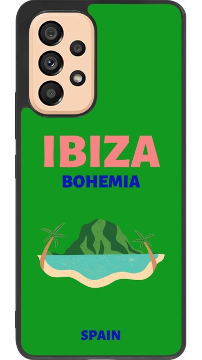 Coque Samsung Galaxy A53 5G - Silicone rigide noir Pop Summer Destination Ibiza
