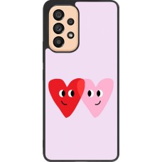 Coque Samsung Galaxy A53 5G - Silicone rigide noir Saint Valentines Day 26 Heart