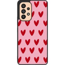 Coque Samsung Galaxy A53 5G - Silicone rigide noir Saint Valentines Day 26 Pattern heart