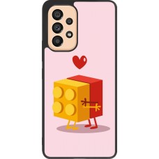 Coque Samsung Galaxy A53 5G - Silicone rigide noir Saint Valentines Day 26 Puzzle