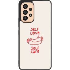 Coque Samsung Galaxy A53 5G - Silicone rigide noir Saint Valentines Day 26 Self love self care