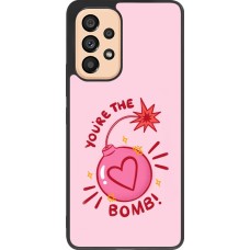 Coque Samsung Galaxy A53 5G - Silicone rigide noir Saint Valentines Day 26 You are the bomb