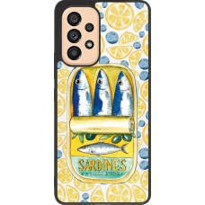 Samsung Galaxy A53 5G Case Hülle - Silikon schwarz Sardines in oil 2026