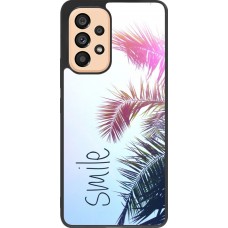 Hülle Samsung Galaxy A53 5G - Silikon schwarz Smile 05