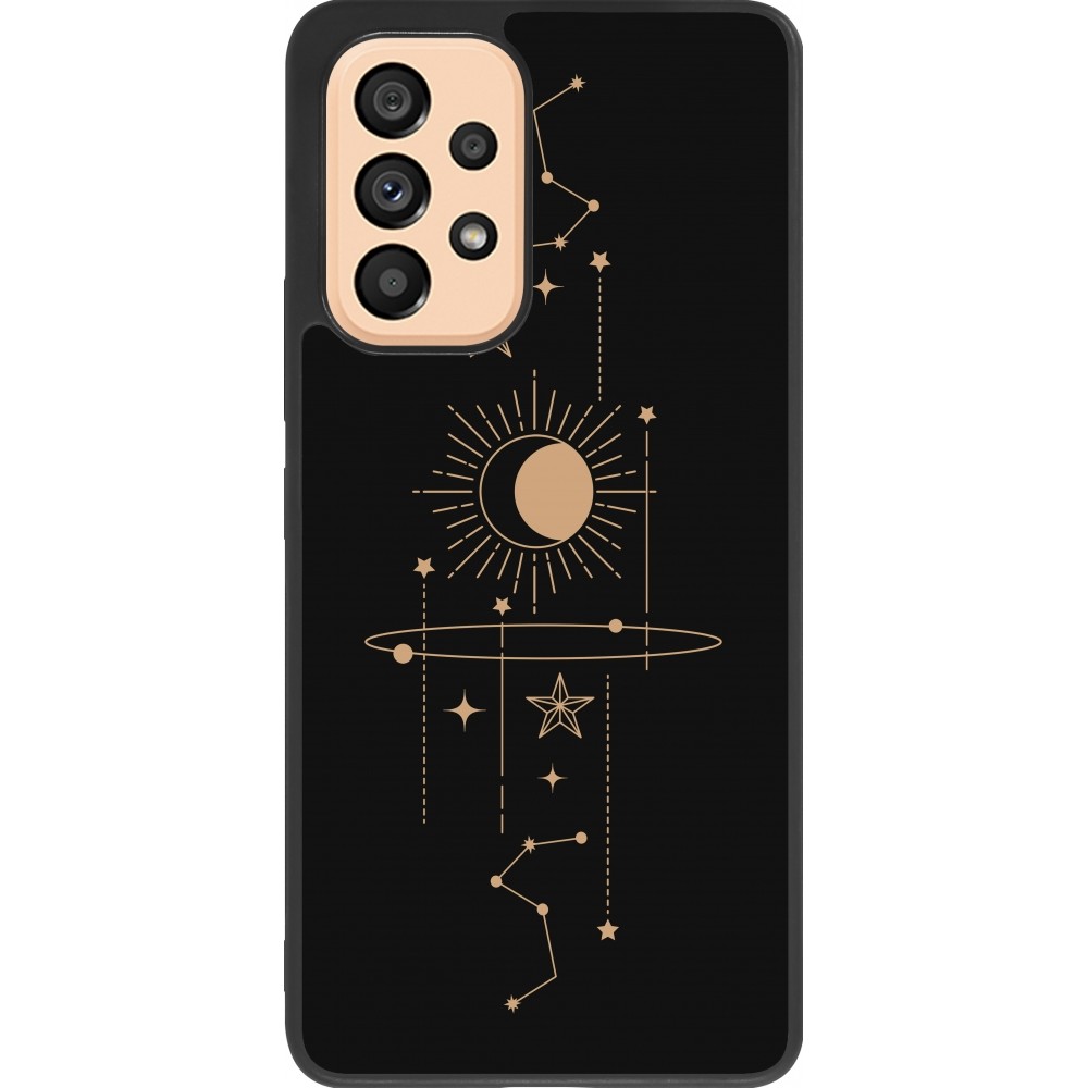 Coque Samsung Galaxy A53 5G - Silicone rigide noir Spring 23 astro