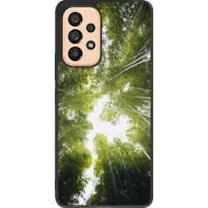 Samsung Galaxy A53 5G Case Hülle - Silikon schwarz Spring 23 forest blue sky