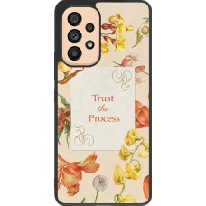 Coque Samsung Galaxy A53 5G - Silicone rigide noir Trust the process 2026
