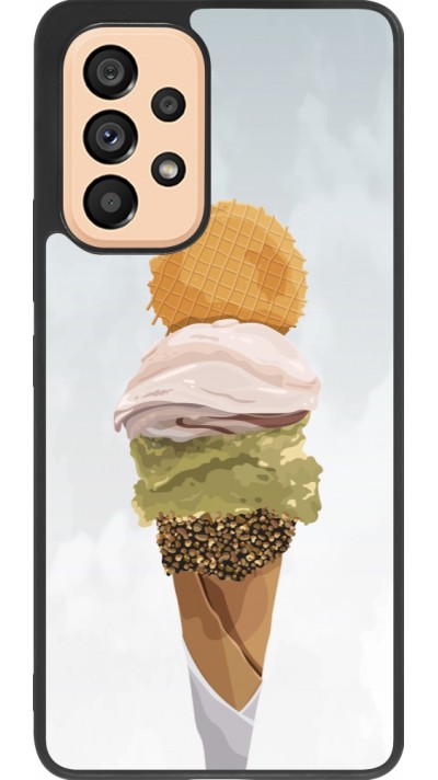 Samsung Galaxy A53 5G Case Hülle - Silikon schwarz Summer 2025 Cornet