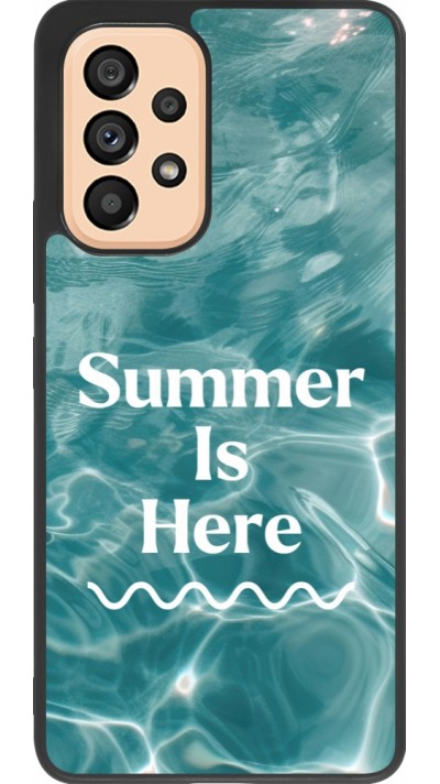 Samsung Galaxy A53 5G Case Hülle - Silikon schwarz Summer 2025 Summer is here