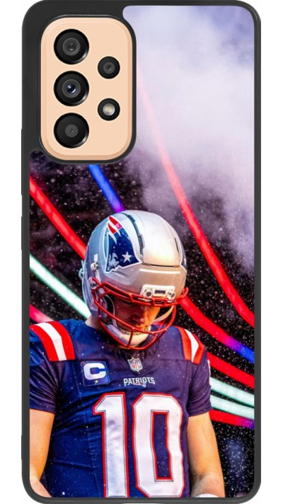 Samsung Galaxy A53 5G Case Hülle - Silikon schwarz Super Bowl 26 Patriots 3