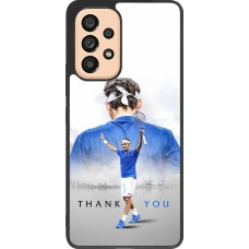 Samsung Galaxy A53 5G Case Hülle - Silikon schwarz Thank you Roger