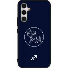 Samsung Galaxy A54 Case Hülle - Silikon schwarz Astrologie Schütze