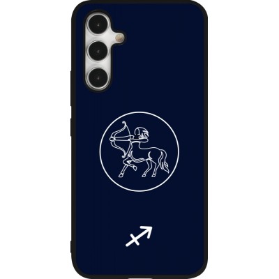 Samsung Galaxy A54 Case Hülle - Silikon schwarz Astrologie Schütze